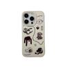 Ins Afternoon Tea Puppy Applicable iPhone17 Mobile Phone Case Apple 16 Liquid 14 Cute 13 Fun 12 Soft 15