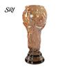 Durable Beer Mug Trophy Glass, 480ml Football Cup, Champion Shaped Soccer Party Gift for Lovers Glass