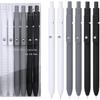 FIOVER Colorful Gel Pens - 6Pcs 0.7mm Multi-Colored Pens, Smooth Writing Coloring Journaling Supplies for Note Taking, Cute Aesthetic Office School