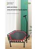 Indoor/Outdoor 45-Inch Hexagonal Trampoline for Adults - Fitness Bouncing Bed In Stock