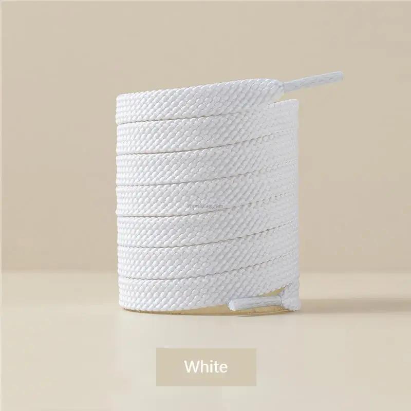 1Pair New Casual Shoe Laces White Black Sports Shoelace Flat Classic Shoelaces for Sneakers Shoes Balanc String Shoe Accessories