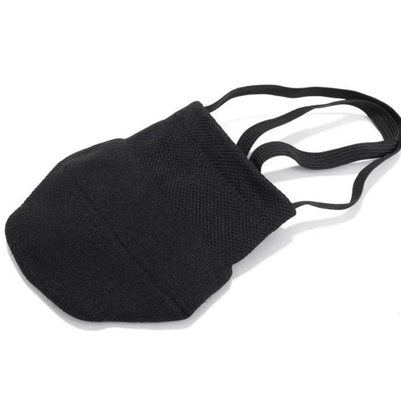 

Модные 1 пара вязаных носков для художественной гимнастики, носки с полуподошвой, джазовые балетки для танцев, обувь для поворотов для женщин, девушек, профессиональные для танца живота 30-34 чёрный