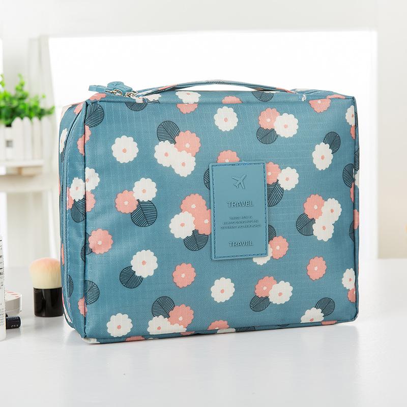 Portable Needlework Storage Bag Mesh Divider Pouch Yarn Knitting Tools Organizer Cases Storage DIY Apparel Travel Wash Bag