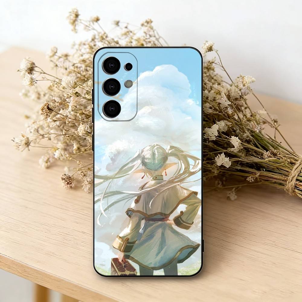 

Sousou no Frieren Frieren Back View Phone Case For Samsung S25,S24,S21,S22,S23,S30,Ultra,S20,Plus,Fe,Lite,Note,10,Black Cover Samsung S20fe