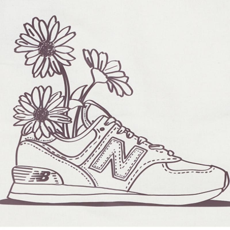 New Balance Graphic Tote Bag