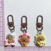 Set of 5/6 Capybara Key Rings Multifuntional Resin Accessory Cartoon Capybara Bag Pendant Suitable for Key and Bag