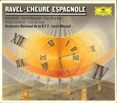 CD RAVEL, MAAZEL; FNO - L'Heure Espagnole 4237192 Deutsche Grammo 1988 Německo Klasická Použité