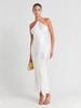 2026 Neuer Stil Damen Quasten Neckholder Maxikleid