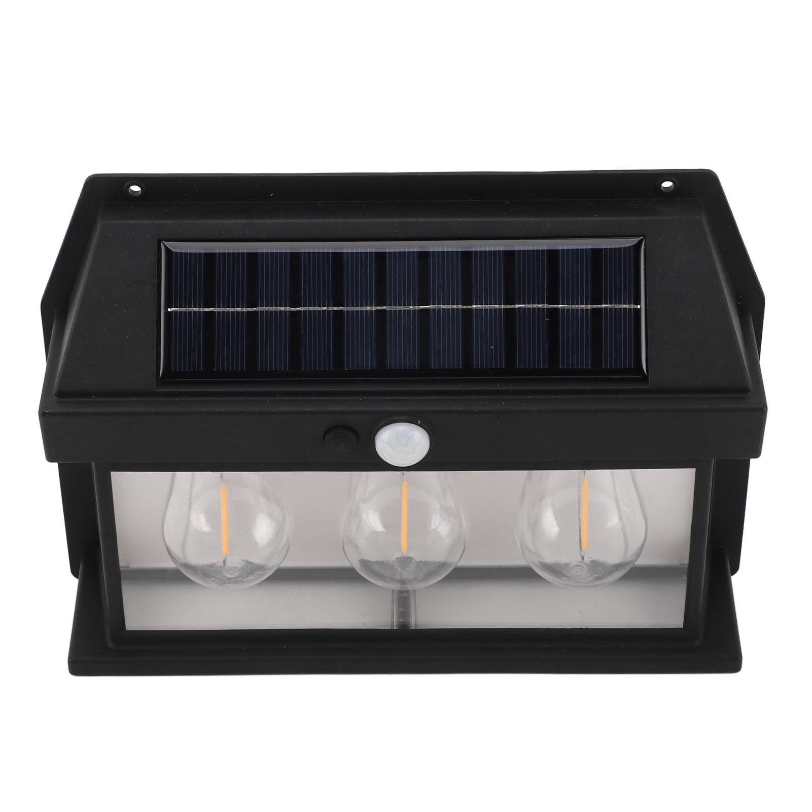 

Solar Wall Light IP65 Waterproof Motion Sensing High Brightness Garden Lights for Outdoor Use