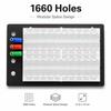 1660pts Solderless Breadboard 4 Bus Strips Bread Board Kit Protoboard Test Board  Electronics