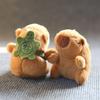 Cute Cartoon Capybara Pendant Plush Toy Doll Bag Hanging Ornaments Cute Kapila Keychain Doll Desktop Doll Ornaments Car Pendant