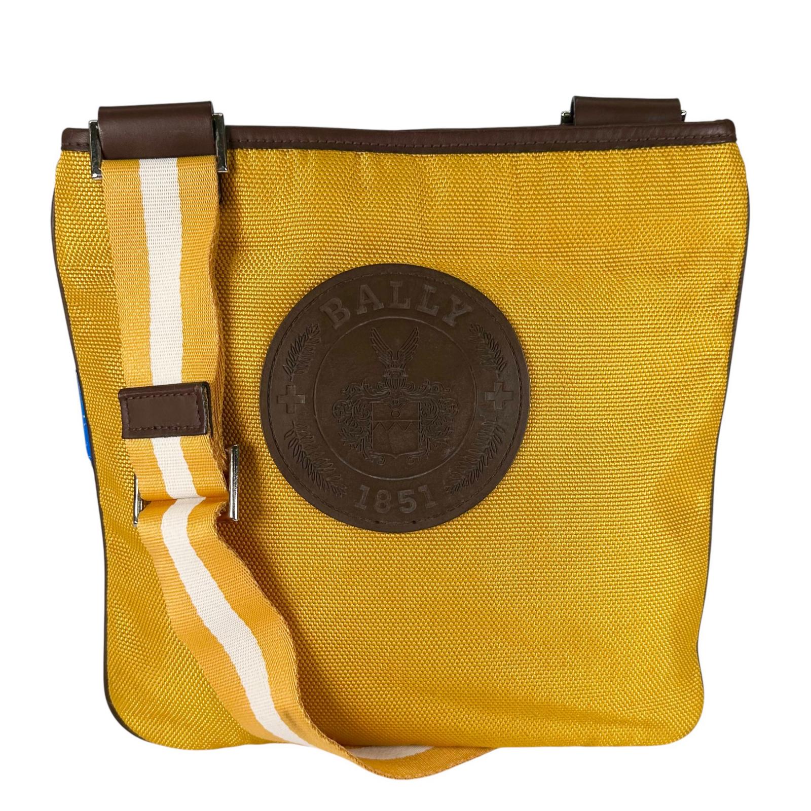 BALLY Shoulder Bag yellow Women used