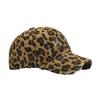 New ripped leopard print baseball cap women's fashion casual sunshade cap foreign gas leopard print hat