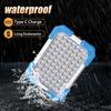 Ultra-bright LED Work Light Rechargeable Lantern Built in 3 18650 Batteries Portable Magnet Flashlight Waterproof for Camping