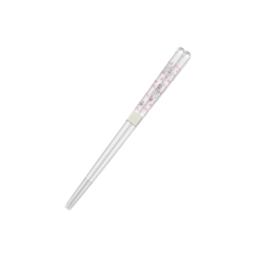 Aoba Clear Chopsticks, "THE Inbound Kyoto Cherry Blossom Design," 23cm [313540] Dishwasher Safe