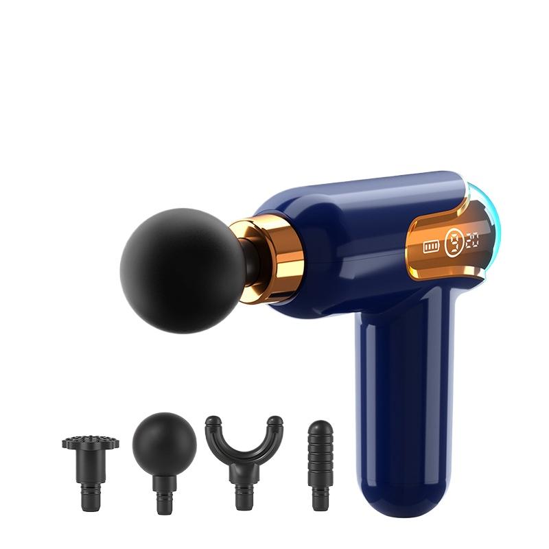 

Electric Mini Fascia Gun Portable Muscle Massager for Women Creative Pocket Meridian Massager Pain Relief Tool English Manual