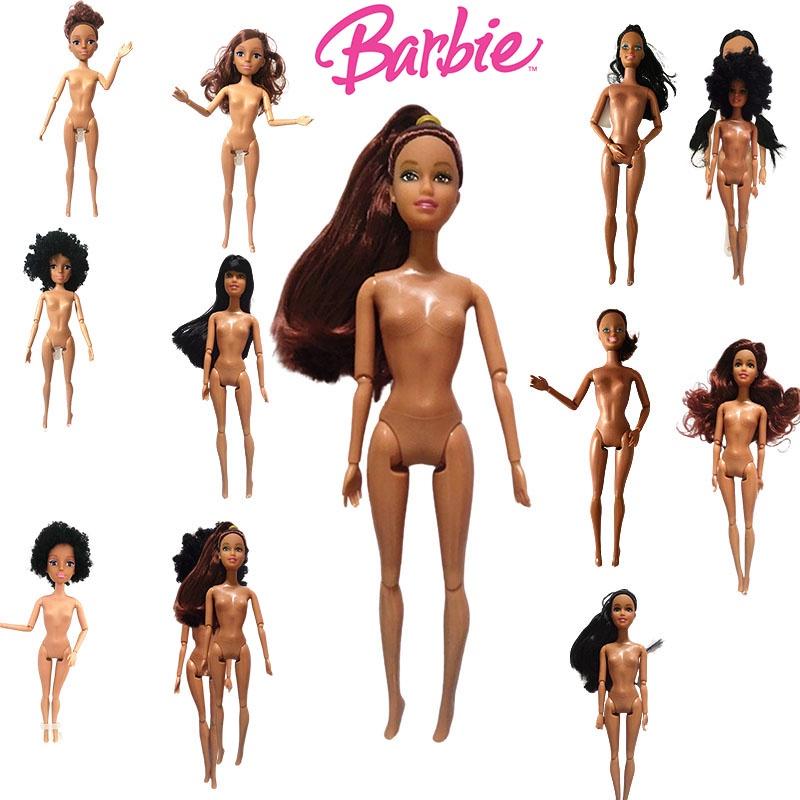 Arical Puppe Spielzeug 11,5 Zoll 4d Braun Afrikanische Gelenkpuppe 30 cm Höhe Kunststoffmaterial Statische Ausstellung