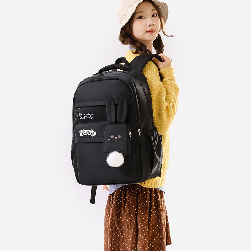 Student Schoolbag Women's Large Capacity Waterproof Lightweight Backpack