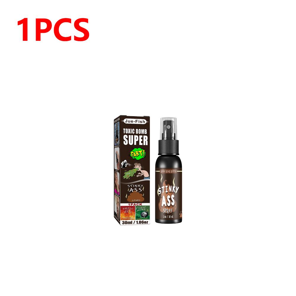 1-5PCS Poop Spray Creative Liquid Fart Gag Prank Joke Spray Funny Toy Non-Toxic Stink Bombs Extra Strong Smelly Stinky Gas Spray