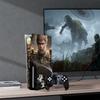 Black Myth Wukong Vinyl Protective Cover Anti-Scratch Cool Decal Cover Dustproof for PS5 Slim Disc Digital Console & Controllers