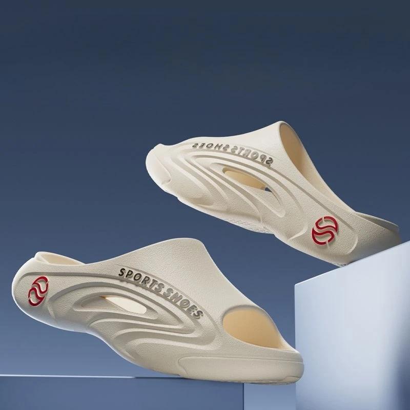 Fashion Sabot Male Slipper Height Soft Platform Slides Casual Cheap Shoes Liquidation Elegant 2025 Style Fun Mascullino Trend Men's Shoe