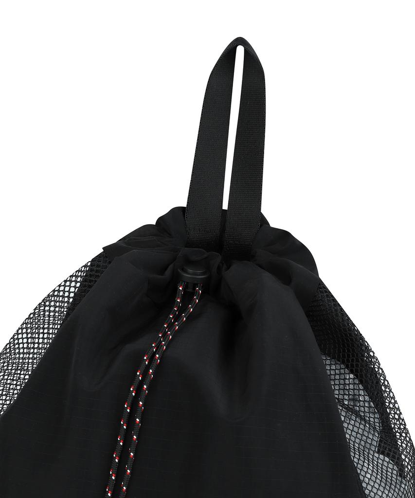 Wacky Willy Leo String Draw Backpack Black