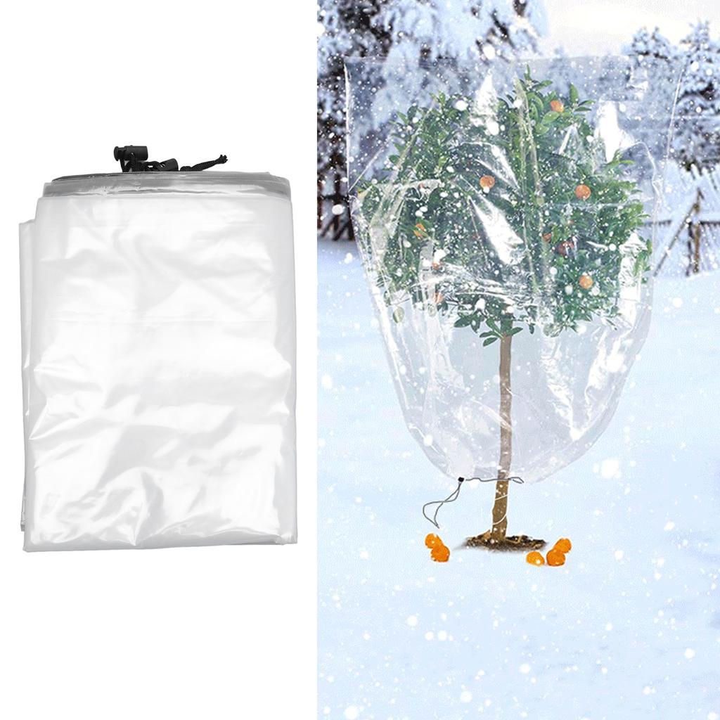 Winter Plant Film Cover Rainproof Prevent Freezing Clr PE Plant Shelter Bag for Outdoor