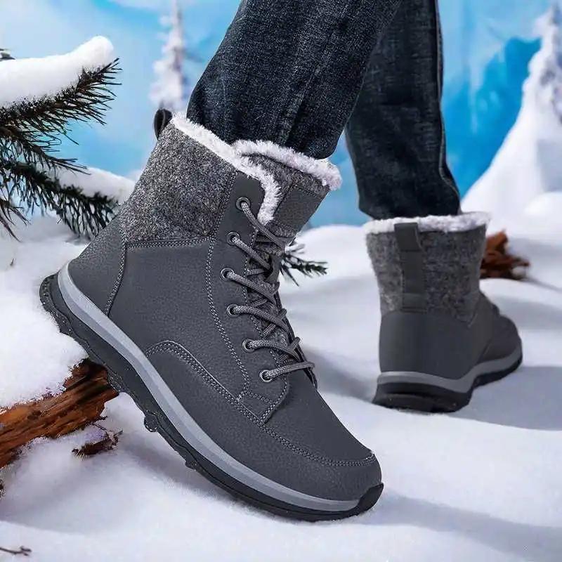 Legitimate Leather Snow Boots Boot Boots Woven Loafers Shoes Men Original Men's Sneakers Luxury Brand Sports