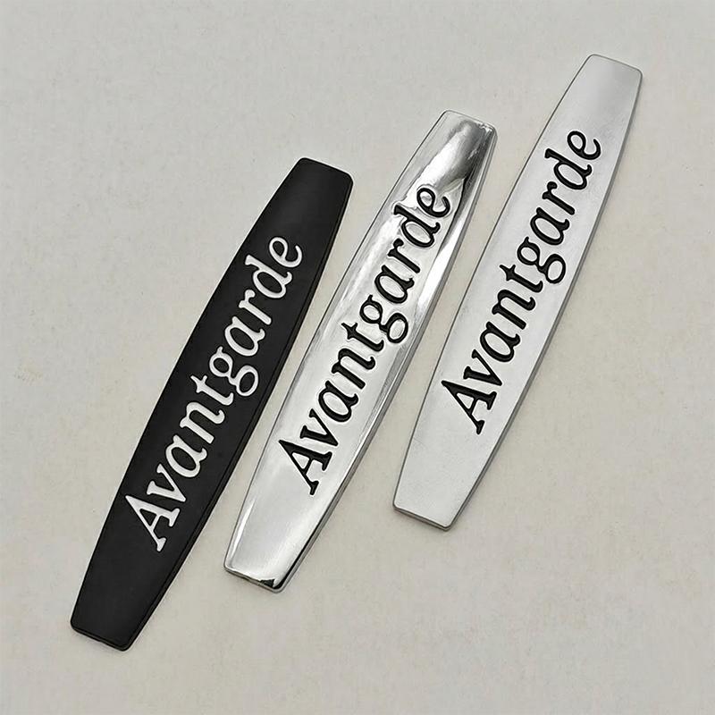 3D Avantgarde Emblem Badge Car Side Fender Decal Sticker For Mercedes Benz W204 W212 W211 W203 C E Class Styling Accessories ZO7