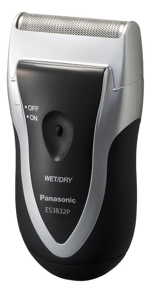 Panasonic Super Leather Men's Shaver 1 Blade Silver Tone ES3832P-S