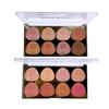MISS ROSE 8-Color Matte Blush & Contour Palette for Enhancing Complexion