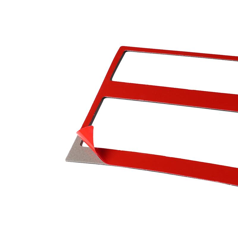 Rear Air Outlet Decoration Frame Vent Trim Strips Carbon Fiber Car Stickers For Series 5 BMW F10 2011-2017 Interior Accessories