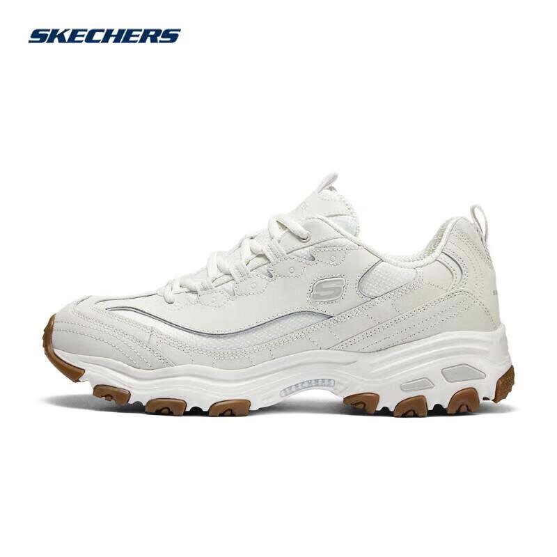 Skechers Men s 52675-OFWT Fashion Lace-up Athletic Shoes 42