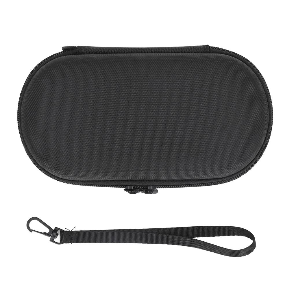 Geantă de transport, impermeabilă, rezistentă la șocuri, cu carcasă rigidă, neagră pentru PS Vita 100 pentru PSV 2000 pentru PS