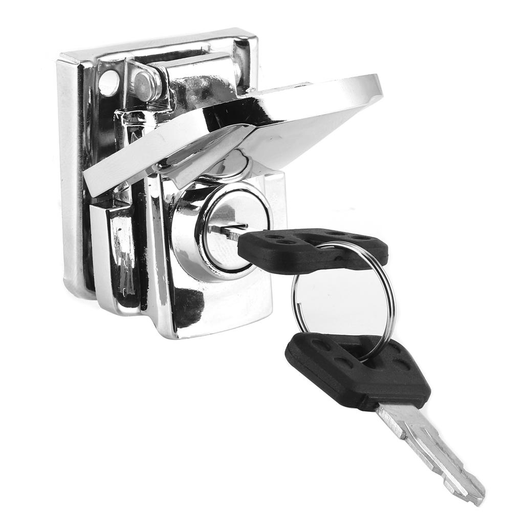 Motorcycle Rear Trunk Lock Anti?Theft with 2 Keys Modification Accessories Fit for Big Sheep