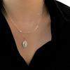 Korean S925 Sterling Silver Mini Cross Necklace for Women – Versatile Fashion Design Clavicle Chain