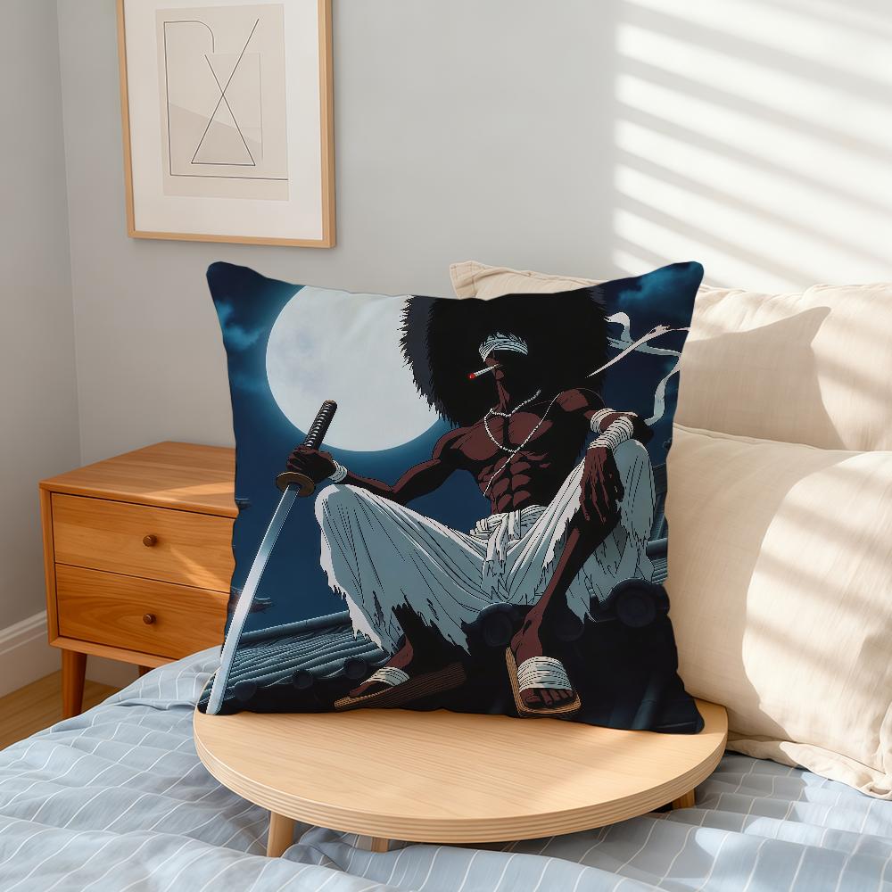 Manga Anime A-Afro S-Samurai cushion cover Home Office Convenient Nordic Simplicity Hit With Zipper Cushion Cover