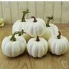 6Pcs Mini White Simulation Pumpkin Fashion Halloween Foam Craft Festival Supplies Decoration