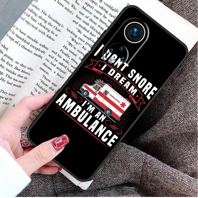 Ambulance Car Case For Honor Magic 5 6 7 8 Pro Honor Win RT X9d X9c X9b X9a X8c X8b 50 70 90 400 200 Lite