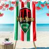 Cork City F Custom Name Print Beach Towel Large Soft Quick Dry Towel For Beach Camping Swimming