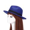 ZHENYUEQI Unisex Autumn/Winter Wide-Brim Felt Fedora Hat