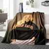 1Pc Bad Taste Fashion Statement Blanket Soft Throw Blanket For Home Bedroom Bed Sofa Travel Office Solid Christmas Blanket