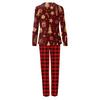 Christmas Prints Family Matching Long Sleeve Tops+Pants Set Family Matching Sets