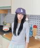 Kiibi K-Logo Applique Cap Purple