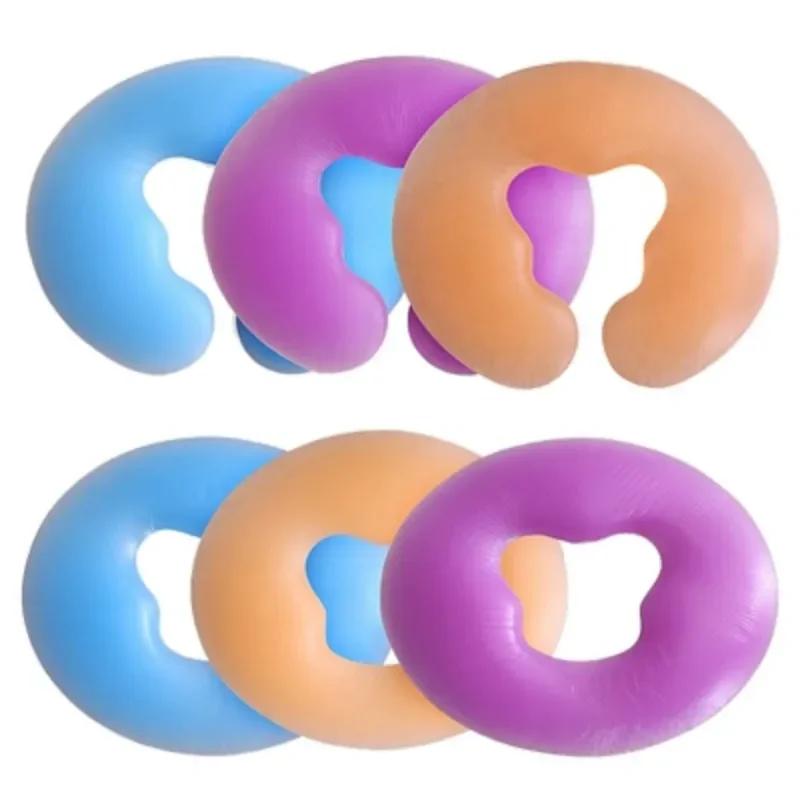 O/U Shape Beauty Salon Silicone Pillow Face SPA Body Back Massage Relax Cushion Bolsters Pillow Pad