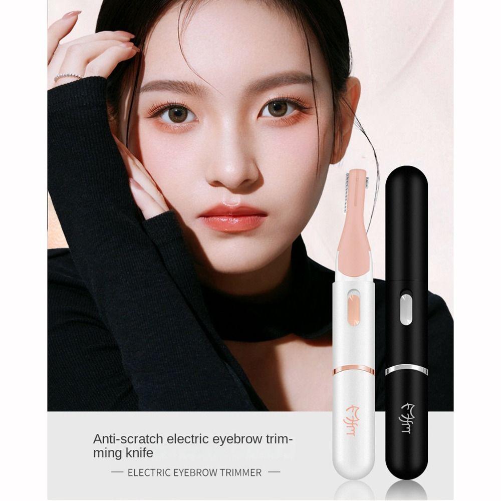 Drehbarer Elektrischer Augenbrauentrimmer Mehrzweck-Haarrasierer Augenbrauenformer