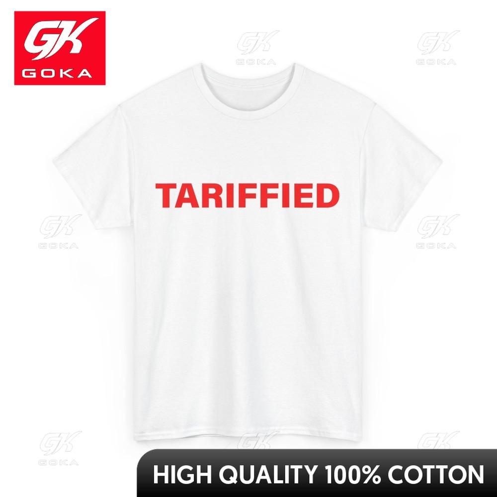 Tariffied Tariffied TShirtCool Short Sleeves Comfortable Cotton Graphic T Shirt Streetwear Vibe S