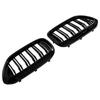 Front Bumper Grille Pair for 2018-2020 BMW 5 Series G30 (51137473691 & 51137473692).
