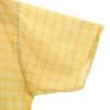 Stephens 60s Vintage Check Pattern Short Sleeve Shirt XL Yellow Men's Used