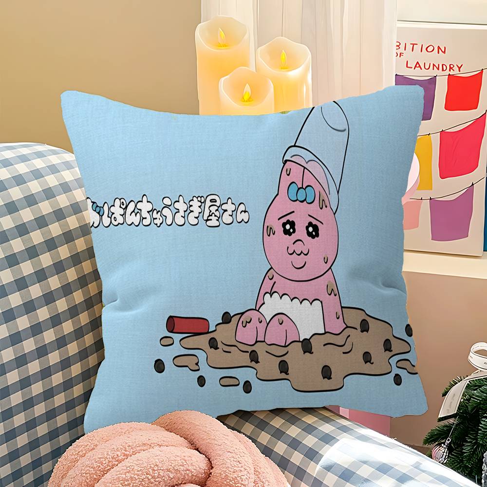 OOpanchu Cute UUsagi Lucky Dragon pillow cover sofa cushion cover home room decoration children gift